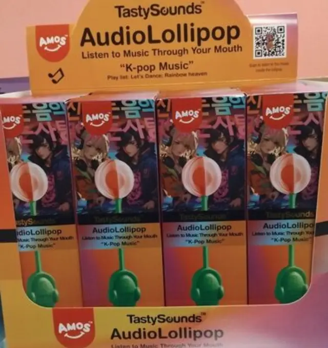 Tasty Sounds Get The Feeling Audio Lollipop Watermelom Flavour 12g
