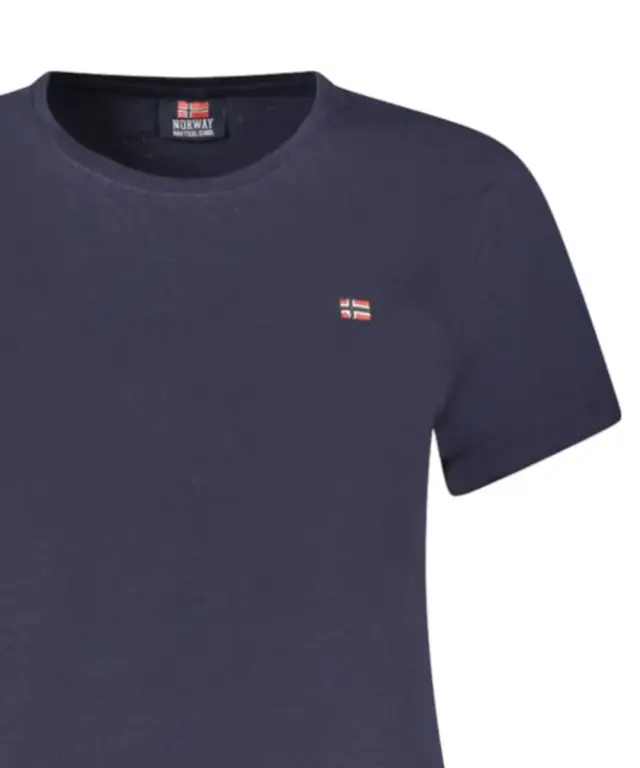 Norway Nautical School - Γυναικείο T-shirt Κοντομάνικο 856110-NAVY Μπλε Σκούρο 3
