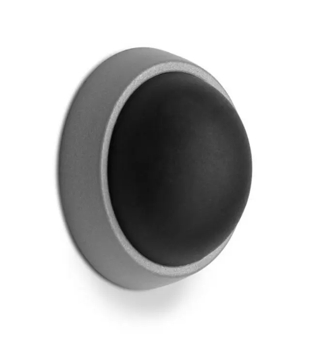 ΣΤΟΠ ΠΟΡΤΑΣ ΤΟΙΧΟΥ ΠΛΑΣΤΙΚΟ INOFIX 2450 33x33x18MM ΣΕΤ 2 ΤΕΜΑΧΙΩΝ Γκρι