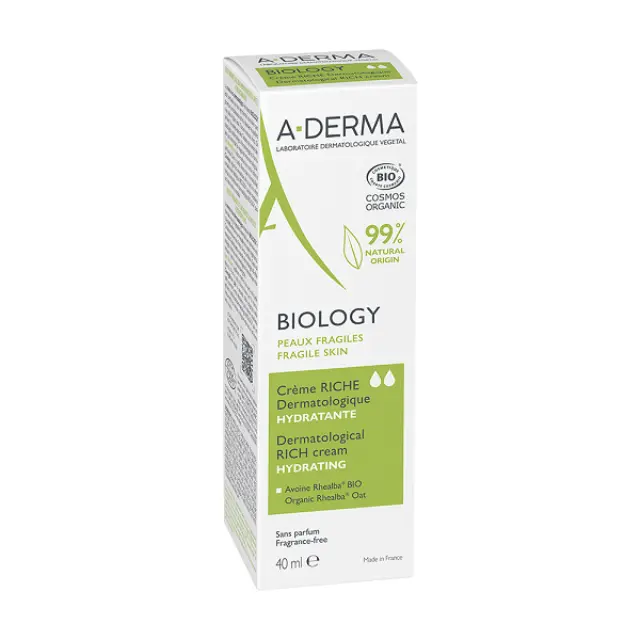 A-Derma Biology AC Perfect Αντιγηραντική Κρέμα Προσώπου για Λιπαρές/Μικτές Επιδερμίδες κατά των Ατελειών 40ml 2