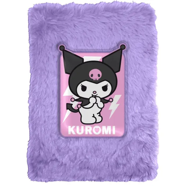 Σημειωματάριο Hello Kitty Kuromi plush notebook KU00008