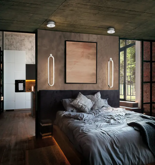 COLETTE LED LAMP 1L CHROME φωτιστικό κρεμαστό χρώμιο