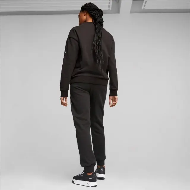 Puma ESS Tape FLeece Sweatpants (675999-01) - Μαύρο 3