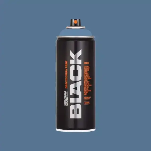 Montana Black Spray Paint 400ml BLK-5185 Marlin