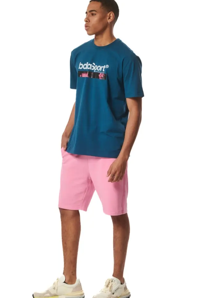 Body Action Αθλητική Βερμούδα 033419-01-ROSEBLOOM PINK - XL 3