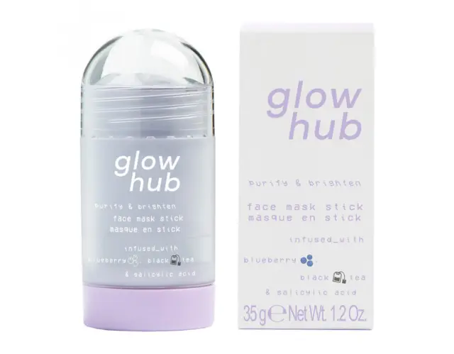 GLOW HUB PURIFY & BRIGHTEN FACE MASK STICK 35GR 2