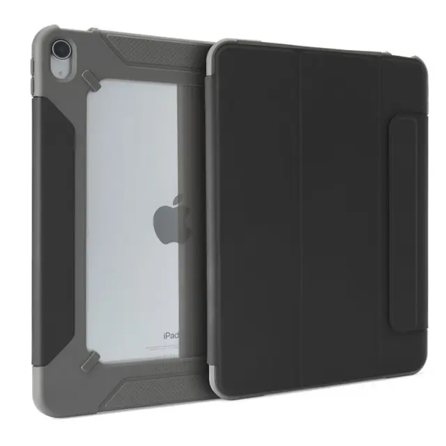Pipetto 360 Rugged Folio Case, black - iPad Air 10.9" (2022/2020)/11" 2024/2025/2026
