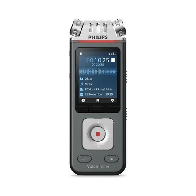Philips Συσκευή Υπαγόρευσης DVT8115 8GB Black (DVT8115)