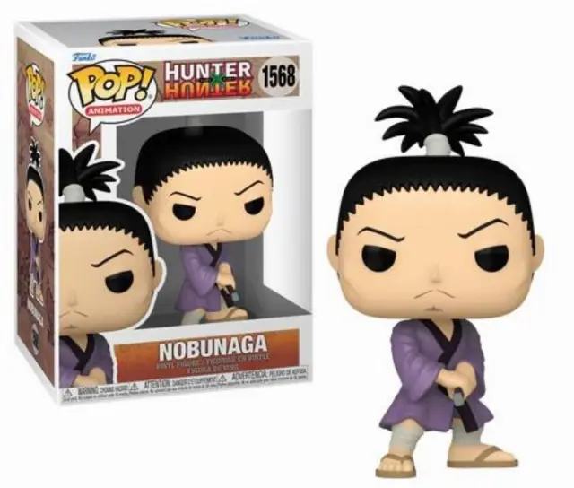 Funko Pop! Animation: Hunter x Hunter - Nobunaga #1568 Vinyl Figure