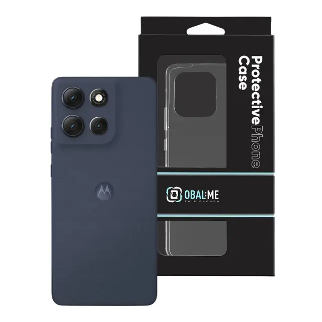 OBAL:ME TPU Cover for Motorola G86/G86 Power Transparent 3