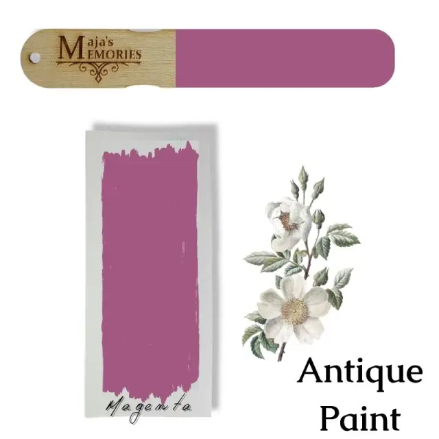 Χρώμα-εφέ πατίνας Antique Paint Maja's Memories, 150ml, Magenta