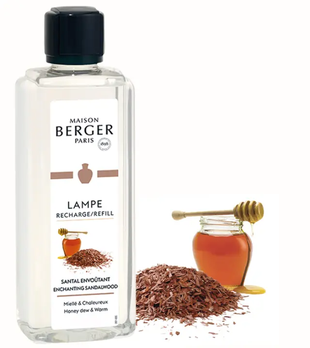 Maison Berger Paris Lampe Berger Refill Υγρό Αναπλήρωσης Καταλυτικής Λάμπας Santal Envoutan 500ml 2