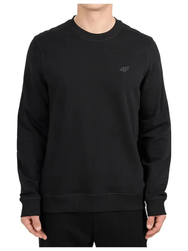 4F Φούτερ Μαύρο 4FWMM00TSWSM2549-20S - 4XL