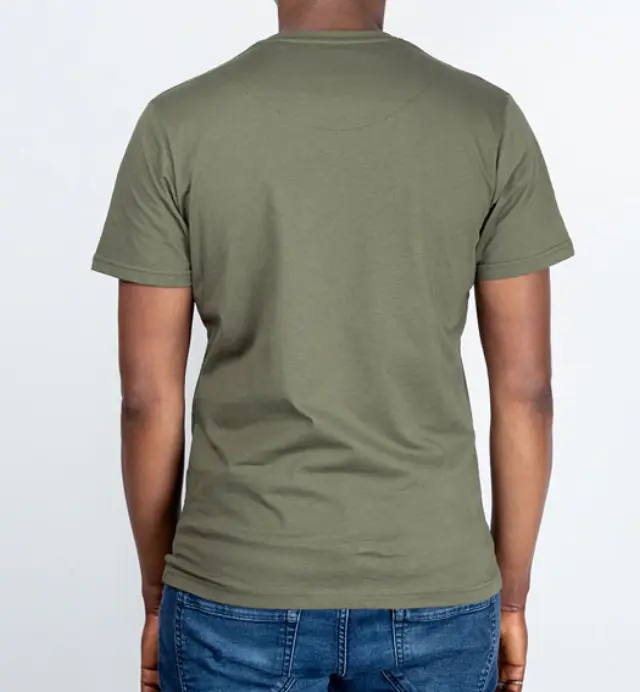 The Bulldog Amsterdam Μπλουζάκι Original Embossed Army Green - XLarge 2