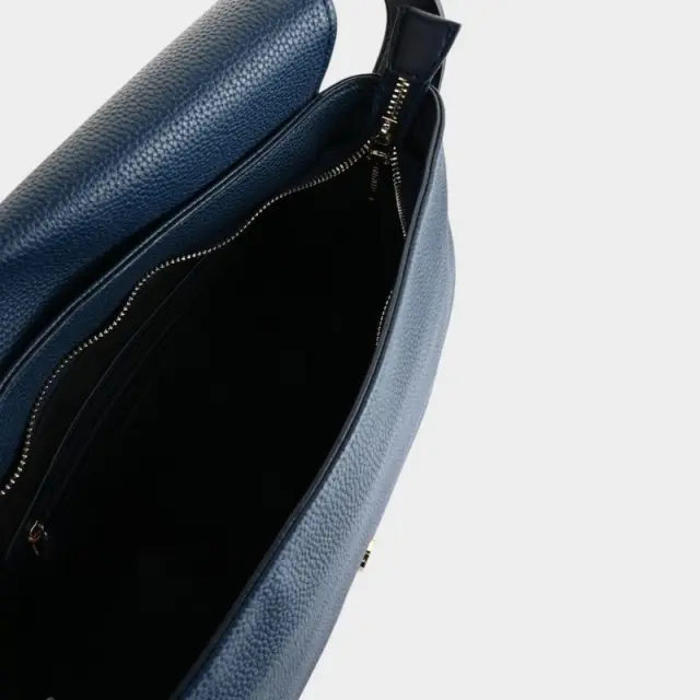 Valentino Bags - Γυναικεία Τσάντα Ώμου Peonies Re VBS8NH37-002 Μπλε 3