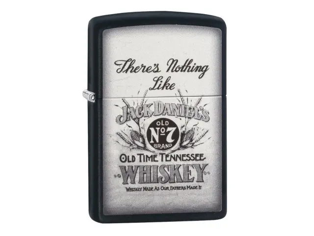 Αναπτηρας Zippo Jack Daniel’s® με φινιρισμα Black Matte 29293
