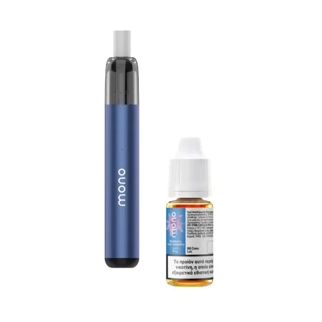 Nobacco Mono Kit 800mAh 2ml Berry Blue + Blueberry Sour Raspberry 8mg 10ml