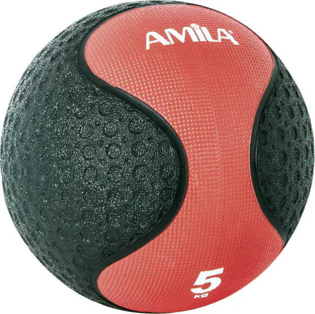 Μπάλα AMILA Medicine Ball Rubber 5Kg (90705) - ONE SIZE