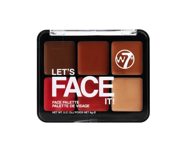 Let's Face It Makeup Palette Desert Glow W7