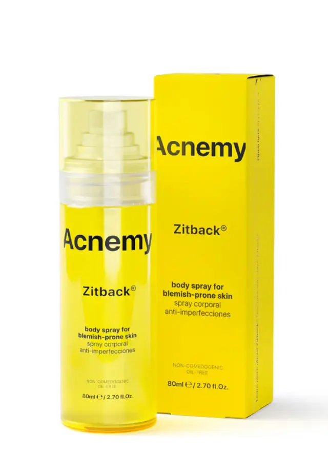 Niche Beauty Lab - Acnemy - Zitback - Σπρέι για Ακμή Σώματος 80ml