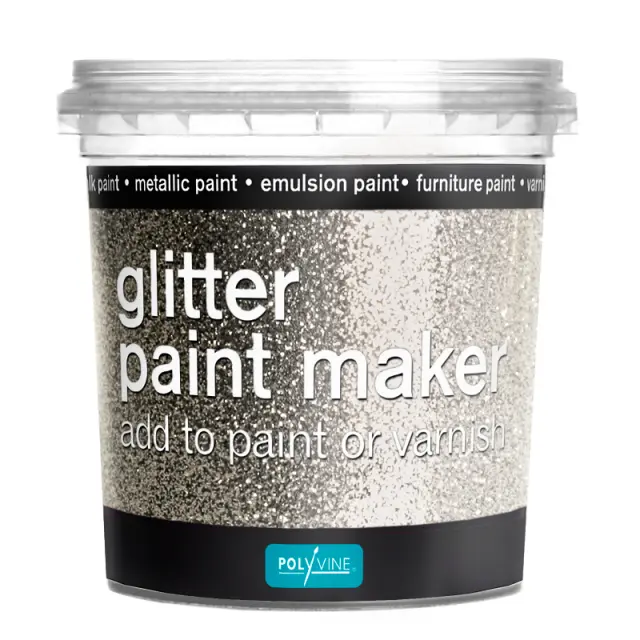 Πρόσθετο Glitter Silver POLYVINE 75g