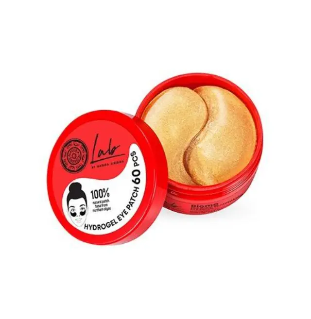 NATURA SIBERICA Lab Biome 24K Gold Rejuvenating Eye Patches Επιθέματα Ματιών για Aναζωογόνηση με Xρυσό 24Κ, 60τεμ