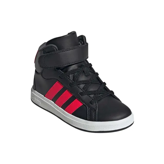 adidas Sportswear Kids Grand Court Mid K Μαύρο - Κόκκινο JR0801 (adidas Sportswear) 3