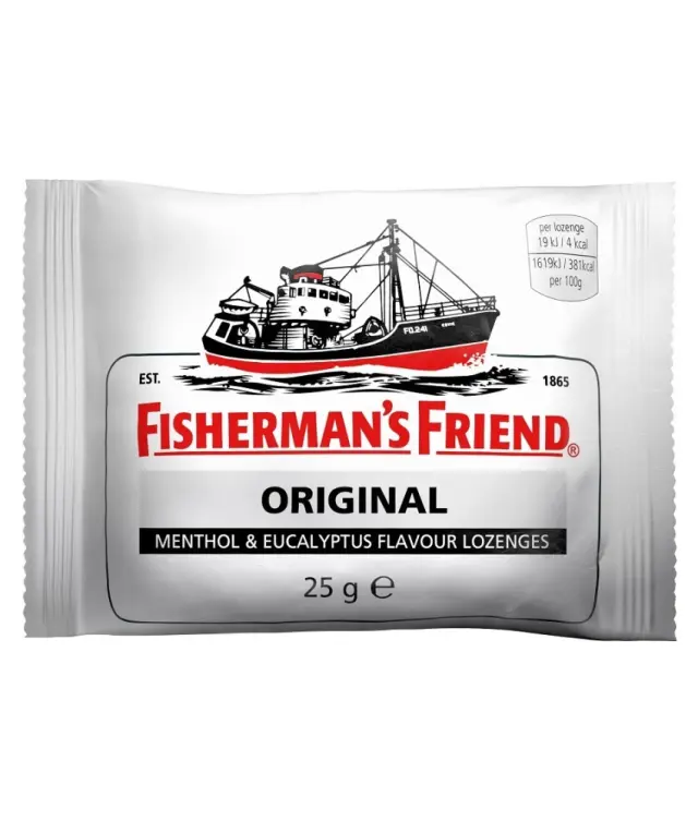 Fisherman's Friend Original Καραμέλες Extra Strong Μινθόλη & Ευκάλυπτος 25gr 50819393