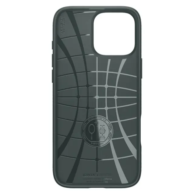Spigen® Liquid Air™ ACS08119 iPhone 16 Pro Case – Abyss Green 2