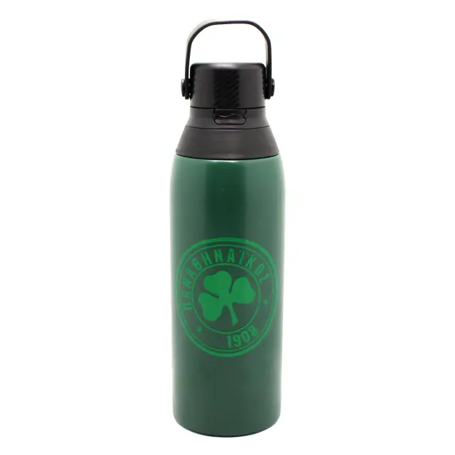 BMU Sports Ανοξείδωτο Μπουκάλι Θερμός 700ml / Double Wall Thermos Bottle: ΠΑΟ