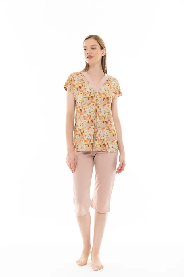 S1208 - Type - PYJAMA CAPRI PAL FLOWER