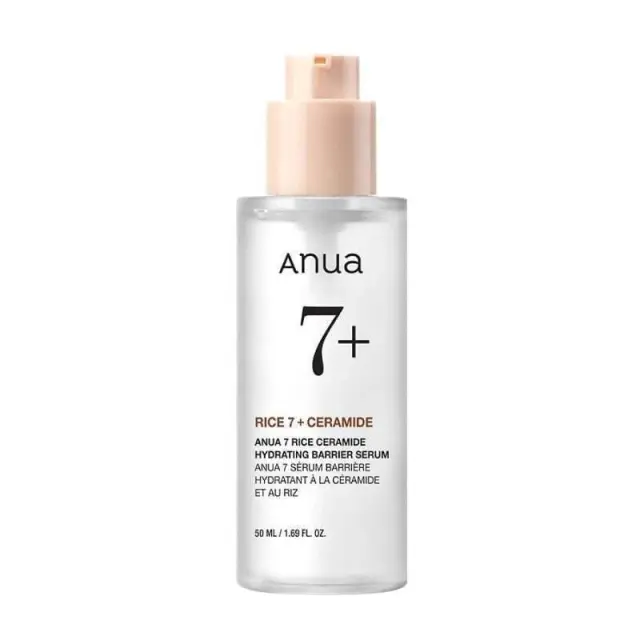 Anua | 7 Rice Ceramide Hydrating Barrier Serum | Ορός με ρύζι, κεραμίδια, αρβουτίνη | 50ml