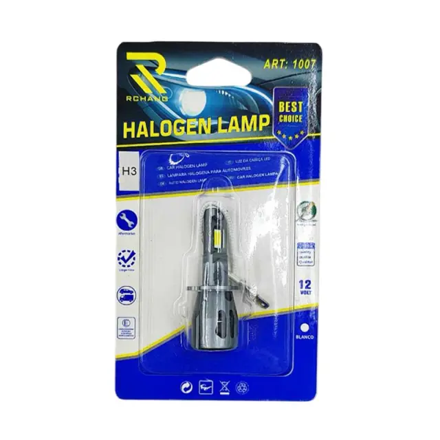 RCHANG LED ΛΑΜΠΑ ΑΛΟΓΟΝΟΥ ΑΥΤΟΚΙΝΗΤΟΥ H3 12V ΛΕΥΚΟ ΦΩΣ W16256-11