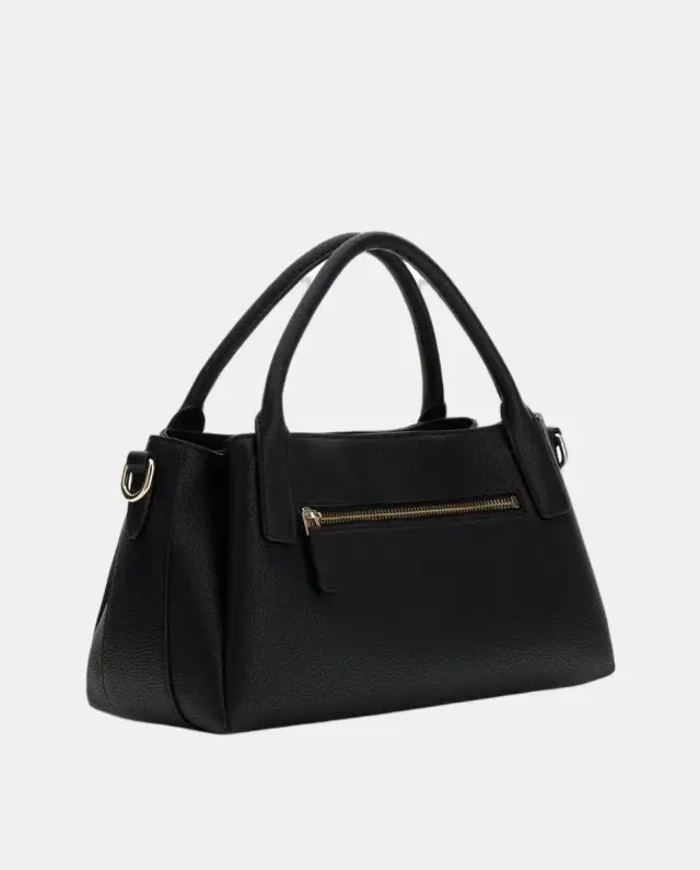 Guess - Γυναικεία Τσάντα Camelia 3-Compartment Satchel HWBG9742060-BLA Μαύρο 2