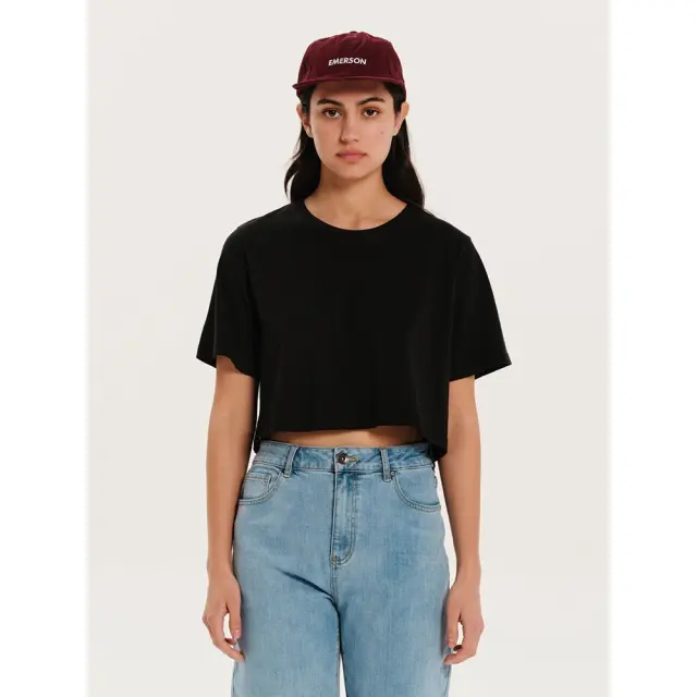 Emerson Women's s/s T-Shirt (251.EW33.108-Black) - Μαύρο