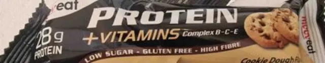 Mooveat Protein +Vitamins Μπάρα με 28gr Πρωτεΐνης Γεύση Cookie Dough, 80gr