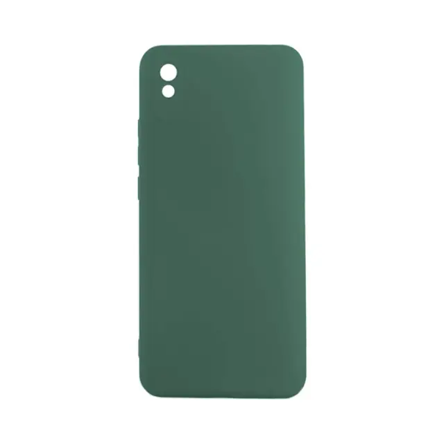 Θήκη Σιλικόνης Soft Back Liquid Silicone Case Για Xiaomi Redmi 9A / 9AT Πράσινη