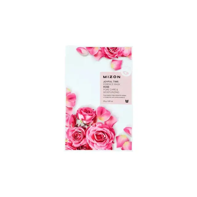 Mizon Joyful Time Essence Mask Rose Mask Ενυδατική Μάσκα Προσώπου, 1τμχ