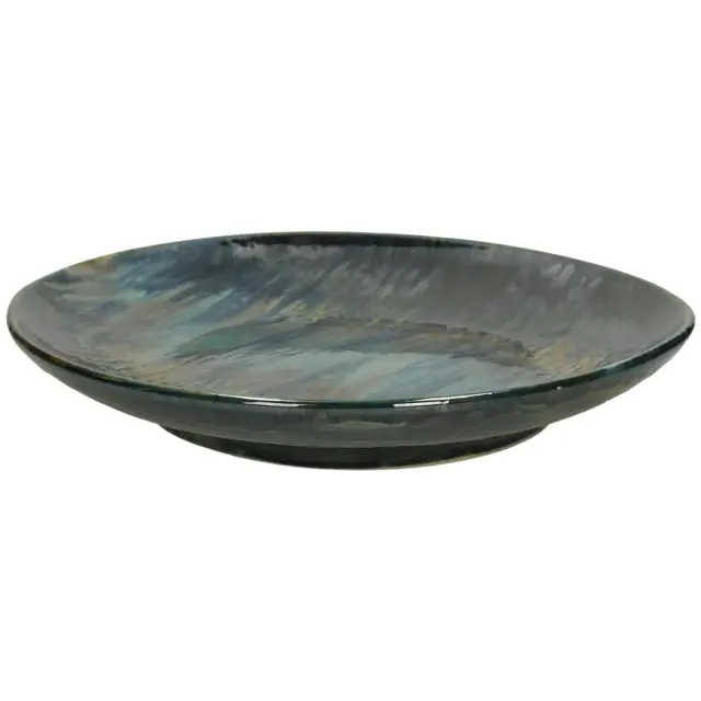 Δίσκος Μπλε Κεραμικό 47x47x5.5cm 2