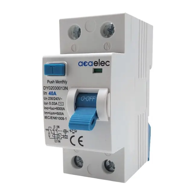 RCCB 2P 40A AC 0,03 2M / DY02030013N
