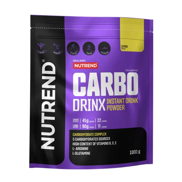 Nutrend NUTREND CARBODRINX (1000g, - lemon) Lemon, 1000 g