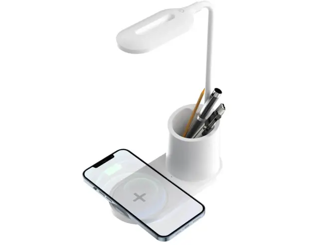 Φωτιστικό Γραφείου LED Fontastic (261831) με Ασύρματο Φορτιστή - Λευκό261831