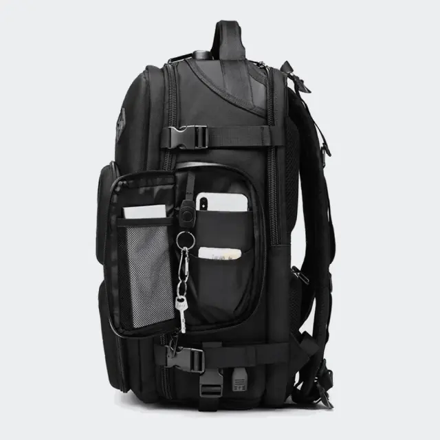 Ozuko 9309S Σακίδιο Πλάτης Antitheft Μαύρο 48x27x18cm 26lt 3