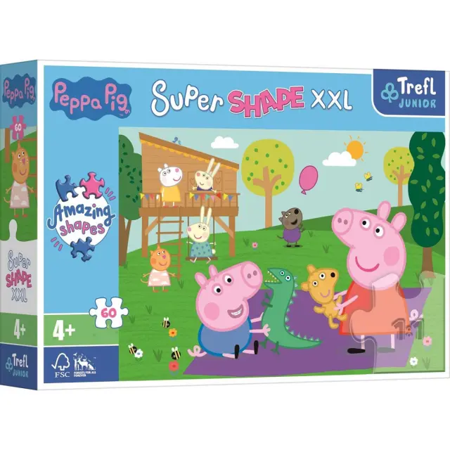 Παζλ Trefl Peppa Pig XXL μέγεθος 60τμχ