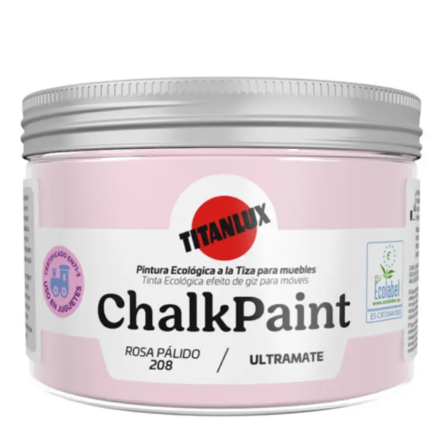 Χρώμα Κιμωλίας TITAN CHALK PAINT ULTRAMATE ROSA PALIDO 150ml