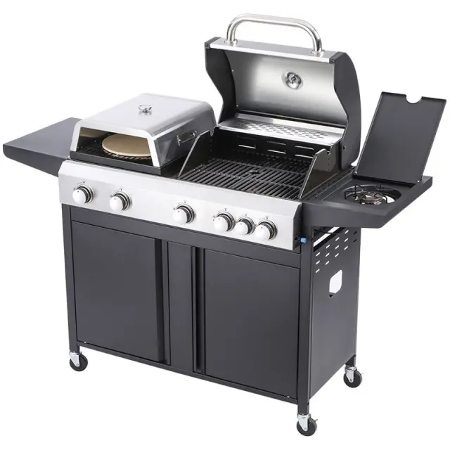 Bormann Elite BBQ5060 - Ψησταριά Υγραερίου 3 σε 1 Combo Grill (080466) 3