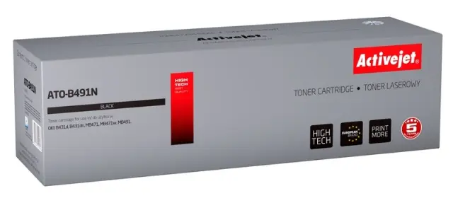 Activejet ATO-B491N toner (replacement for OKI 44917602 Supreme 12000 pages black)