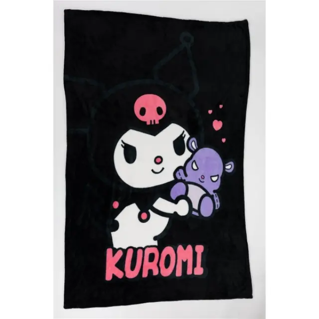 Κουβερτάκι Hello Kitty - Kuromi - Flanel Blanket 110*150cm AYM-008HKUR-FL 2