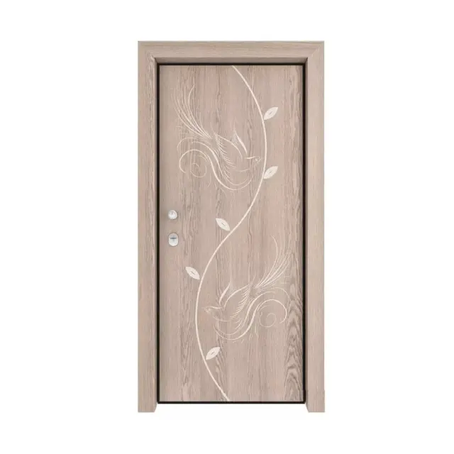 Θωρακισμένη Πόρτα Δρυς φυσικό με πατίνα EX 704