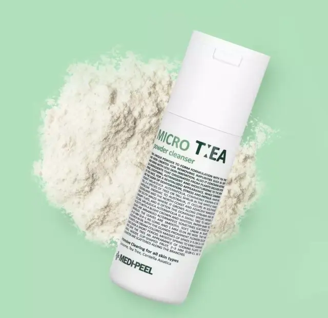 MEDI-PEEL Micro Tea Powder Cleanser Πουδρα ενζυμων με τεϊόδεντρο 70gr 2